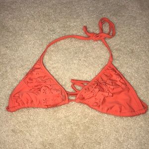 Orange Bikini Top